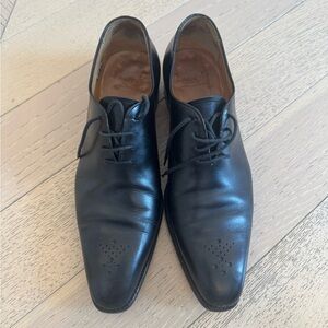 Loding Paris Men’s Black Dress Shoes, Size 11